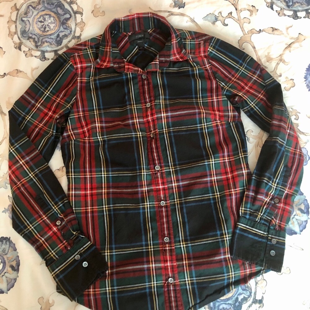J. Crew Christmas Tartan